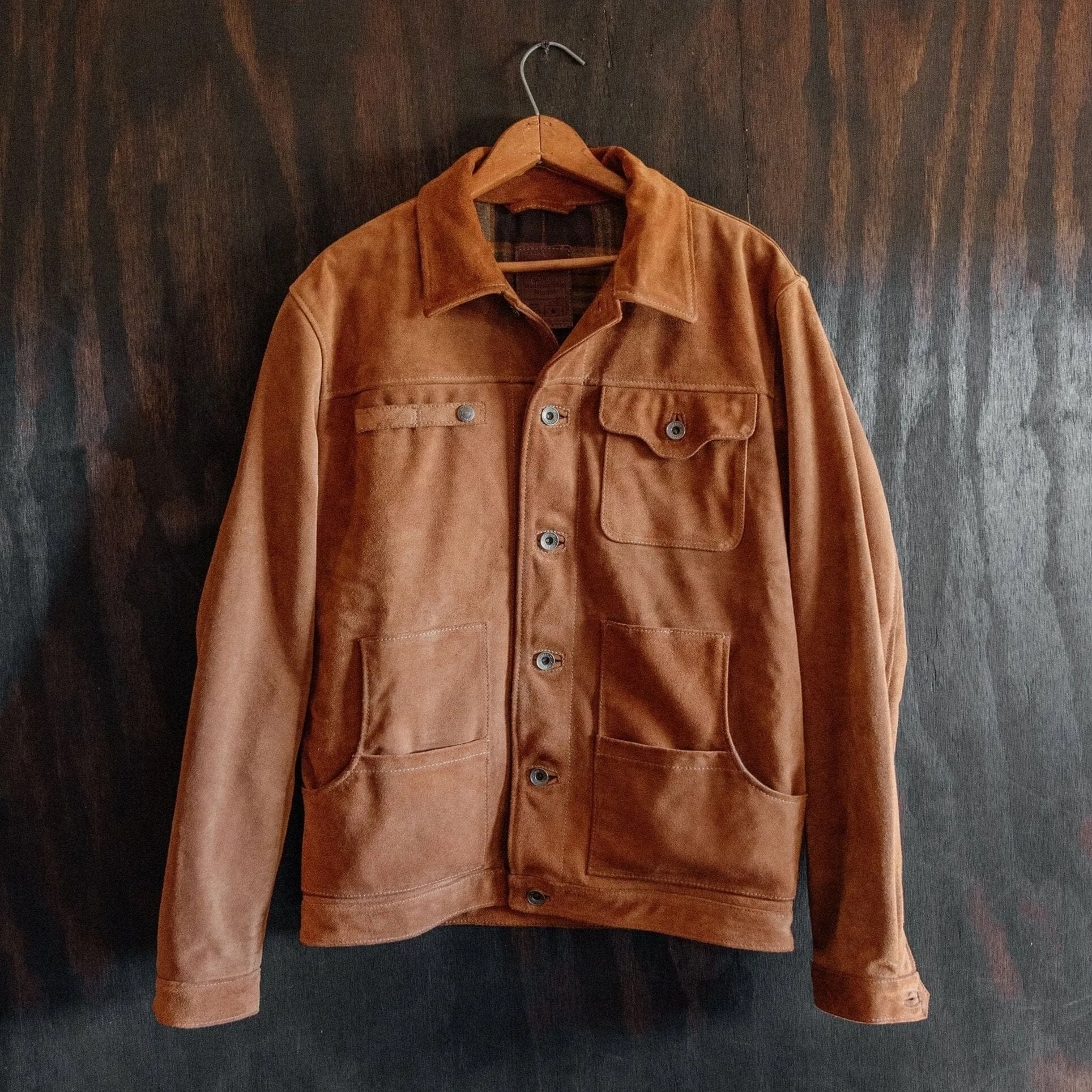 Suede Cabin Jacket sold by Bradley Mountain