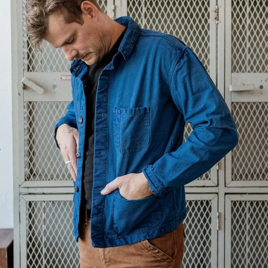 Doctor's Coat - Indigo Dyed sold by Bradley Mountain product image thumbnail 2