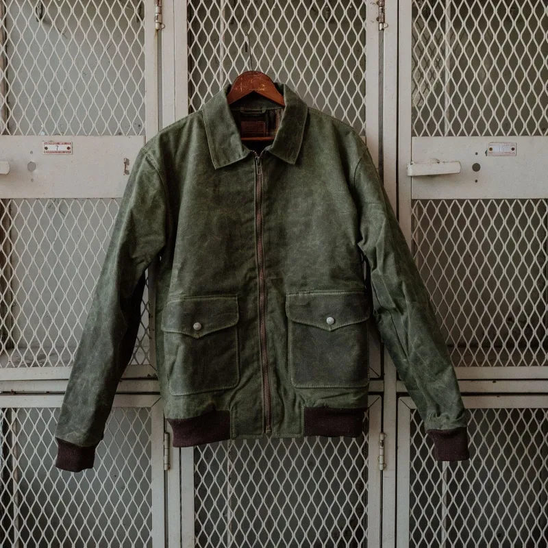 G-1 Waxed Bomber - Forest sold by Bradley Mountain