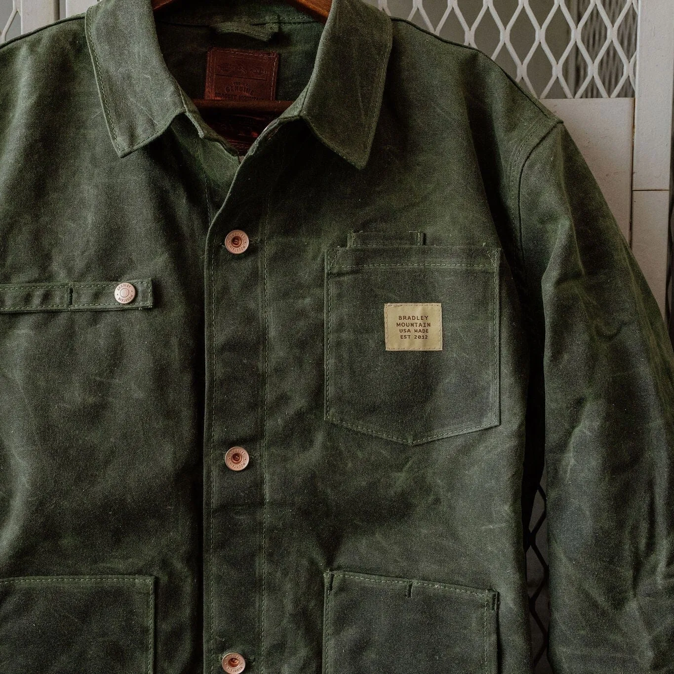Cabin Jacket - Forest sold by Bradley Mountain product image thumbnail 3