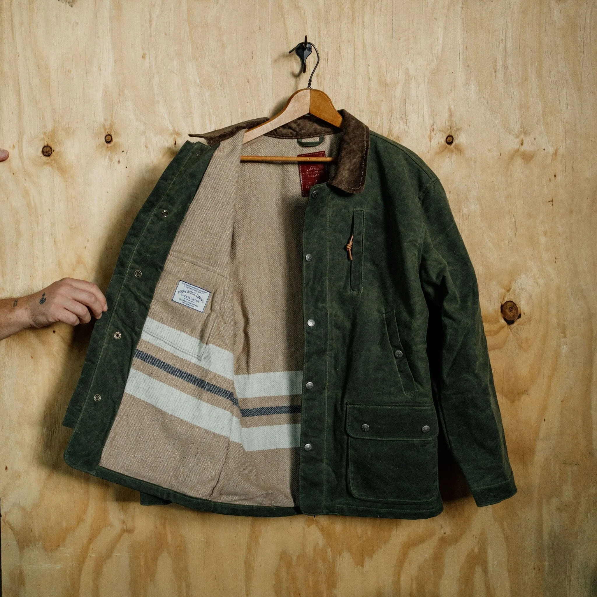 Field Jacket - Forest sold by Bradley Mountain product image thumbnail 2