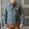 Cabin Jacket w/ Zipper - Charcoal sold by Bradley Mountain