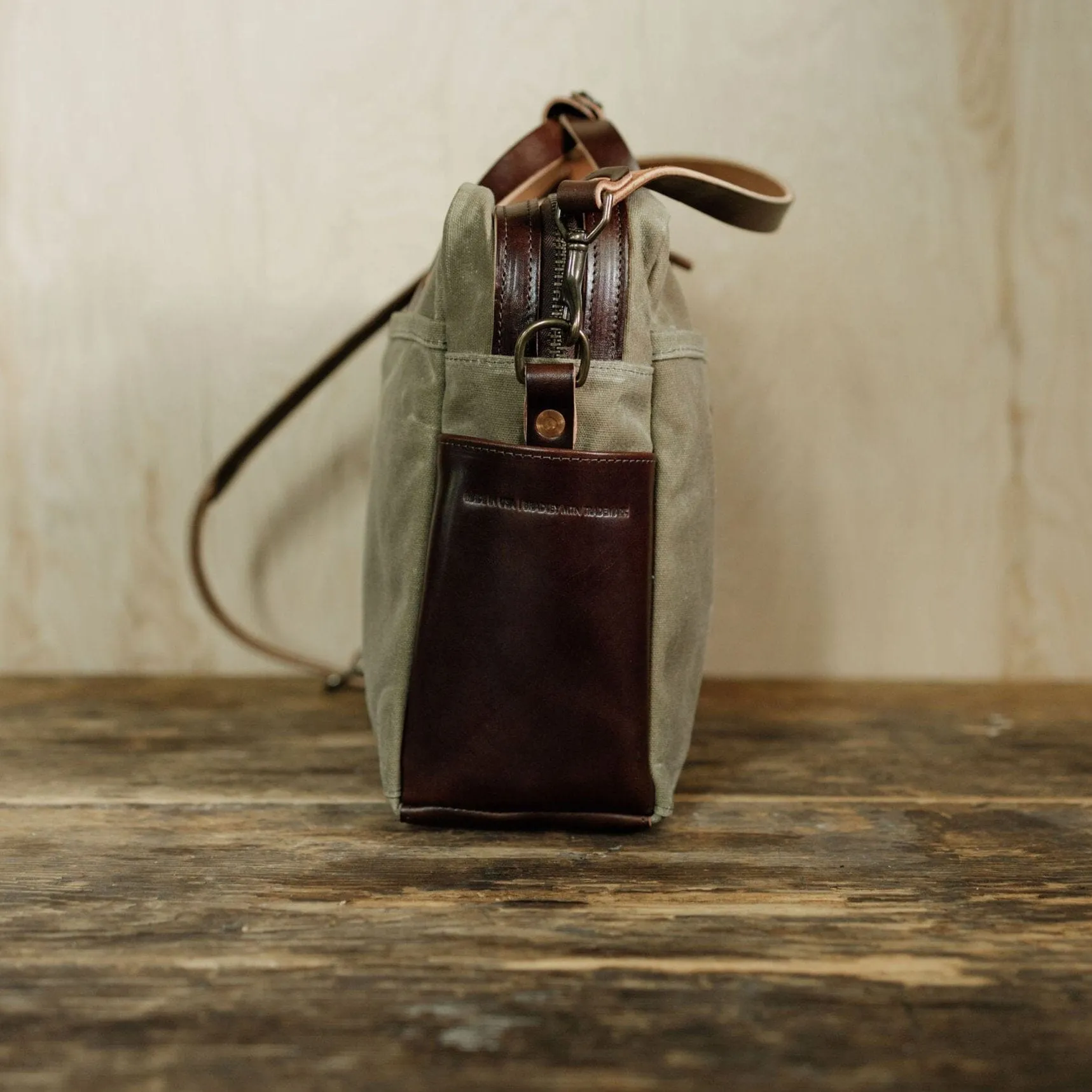 Courier Briefcase - Borrego sold by Bradley Mountain product image thumbnail 4