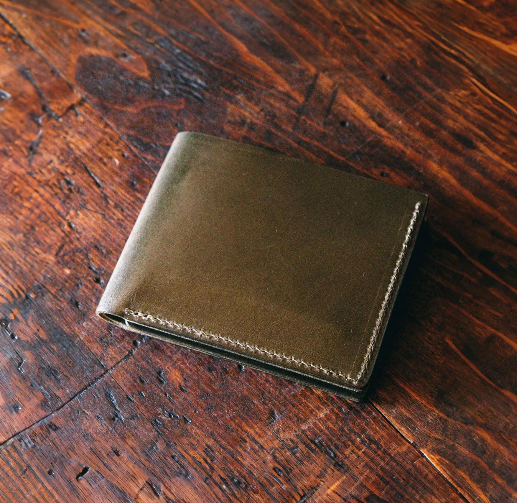 Adventure Billfold Wallet - Olive sold by Bradley Mountain
