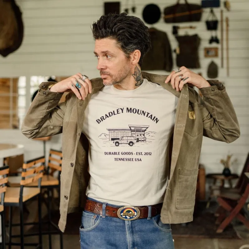 Gas Station Tee sold by Bradley Mountain