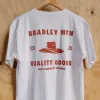 Cowboy Pocket Tee - White sold by Bradley Mountain