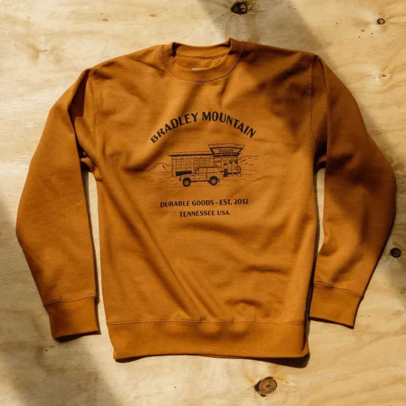 Gas Station Sweatshirt sold by Bradley Mountain