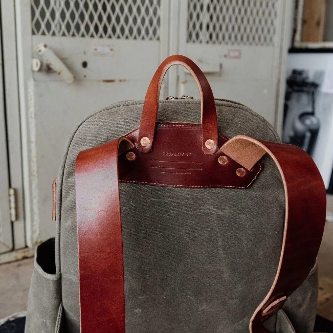 Rover Backpack - Brush Brown (Old Style) sold by Bradley Mountain product image thumbnail 5