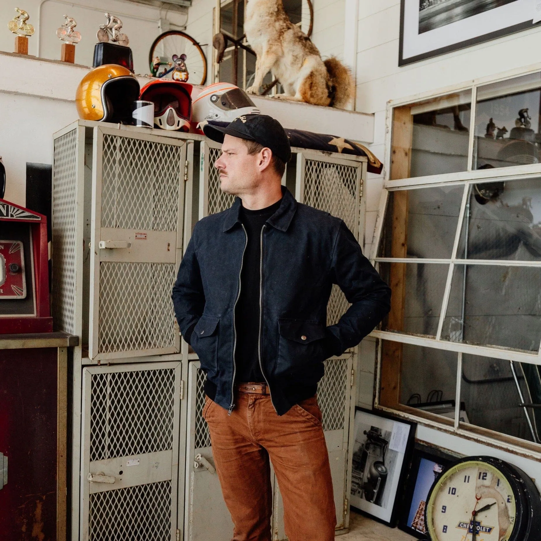 G-1 Waxed Bomber - Black sold by Bradley Mountain product image thumbnail 2