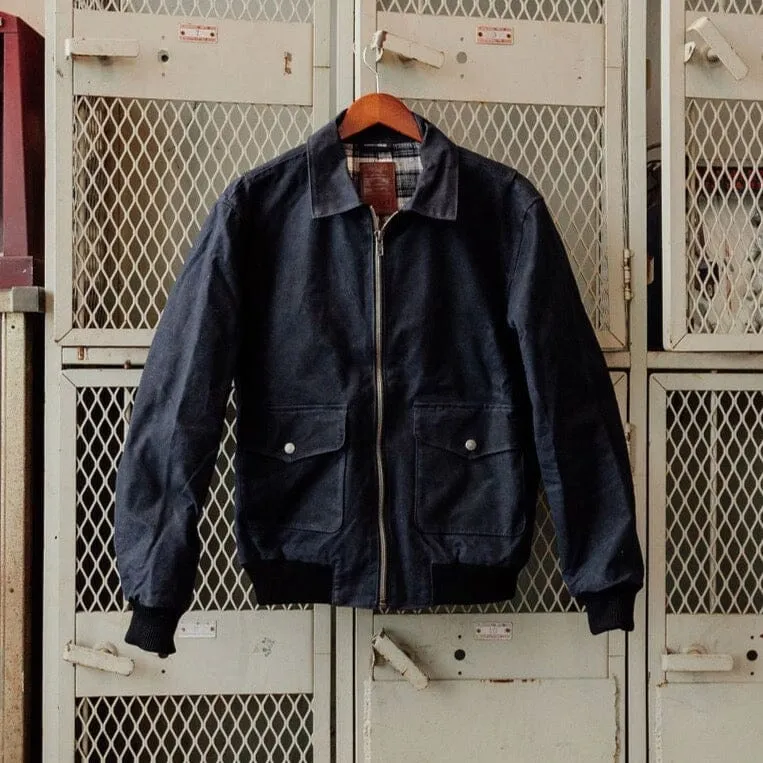 G-1 Waxed Bomber - Black sold by Bradley Mountain