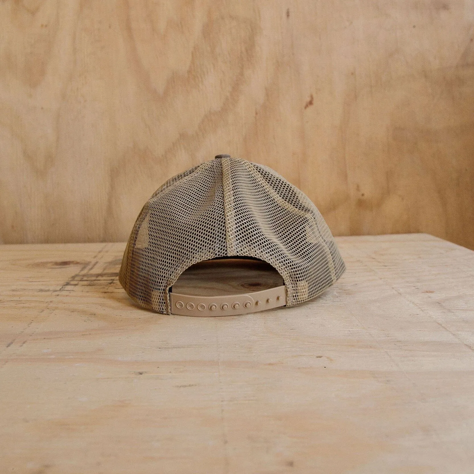 Arch Trucker Hat - Tan sold by Bradley Mountain product image thumbnail 2