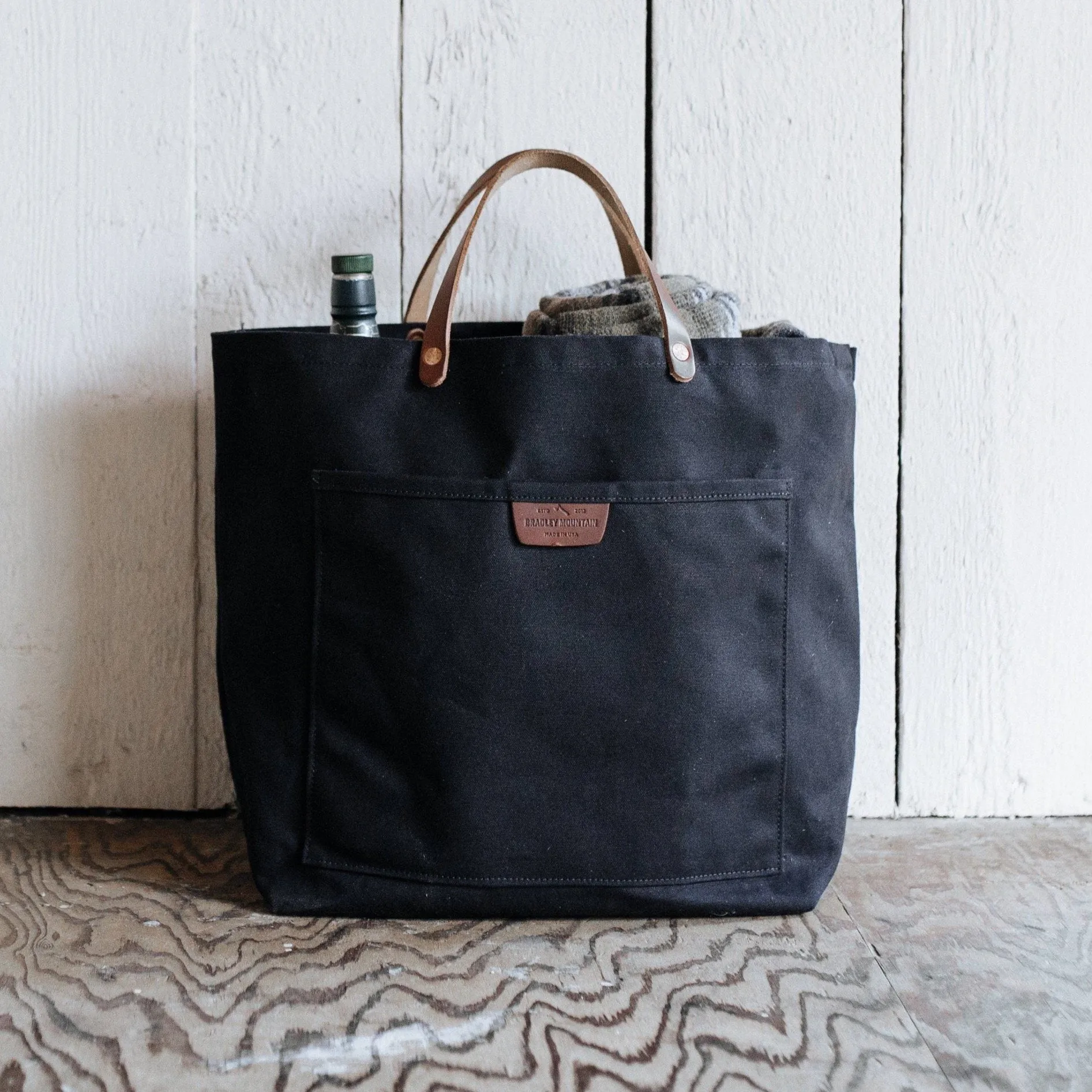 Coal Tote - Black sold by Bradley Mountain