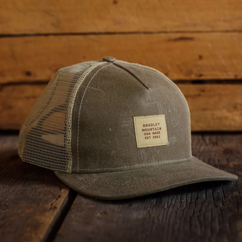Heritage Trucker Hat - Tan sold by Bradley Mountain