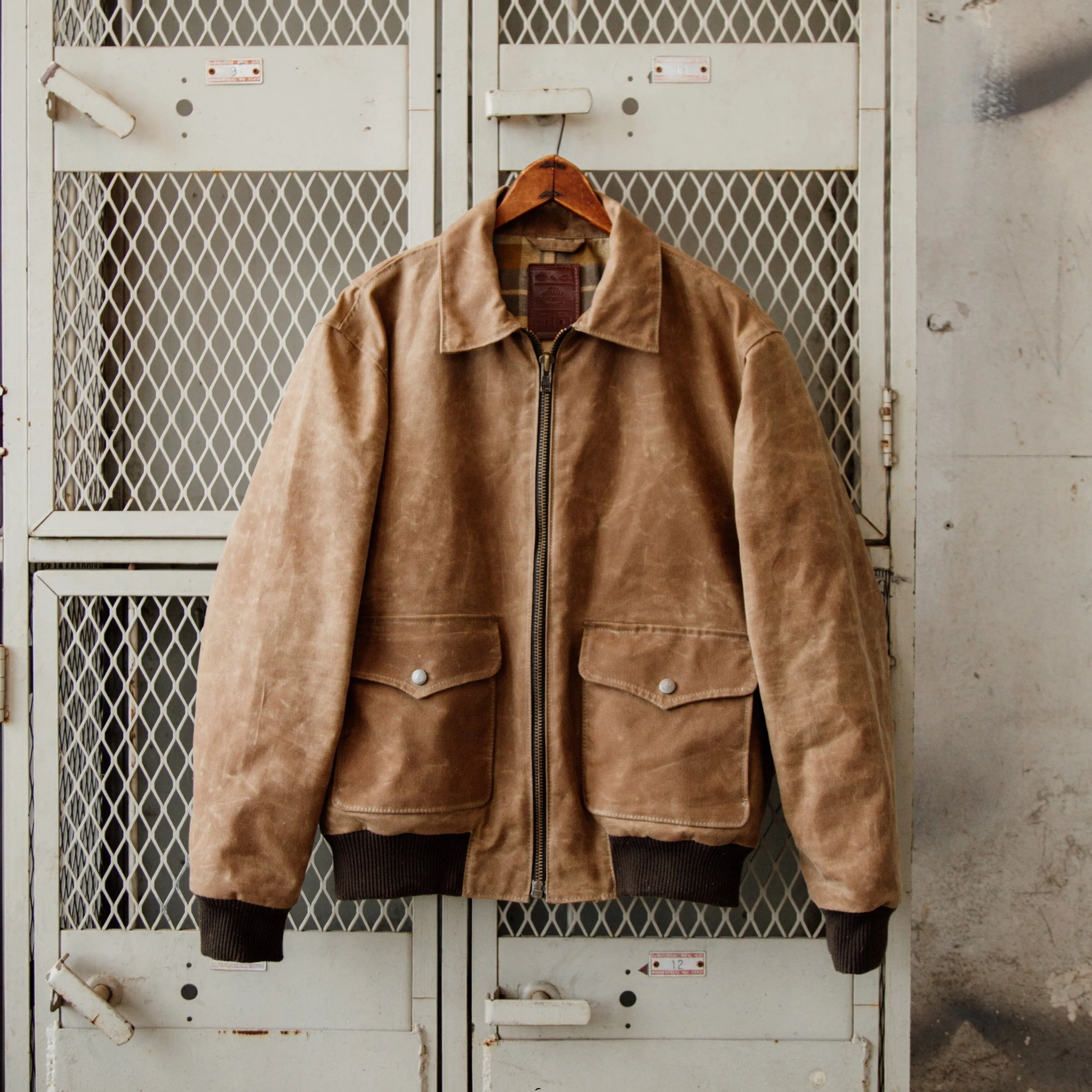 G-1 Waxed Bomber - Brush Brown sold by Bradley Mountain