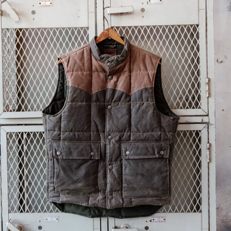 Navigator Vest - Western Olive sold by Bradley Mountain