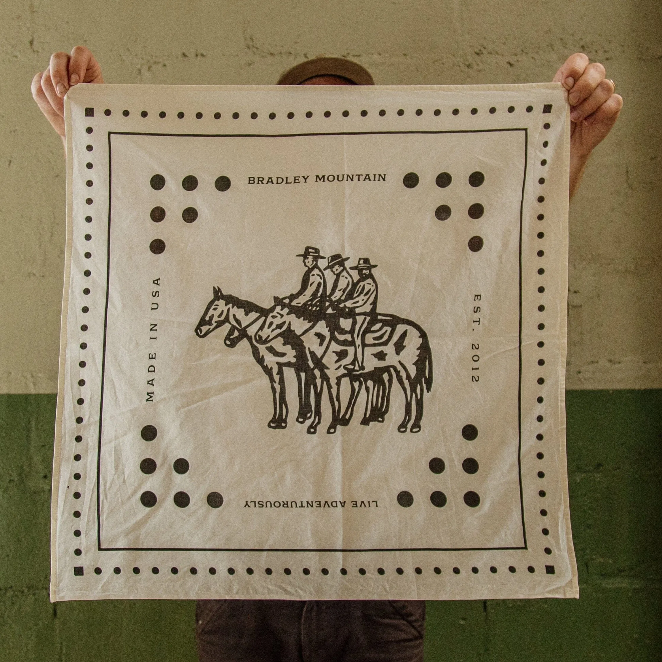 Wrangler Bandana - Natural sold by Bradley Mountain product image thumbnail 2