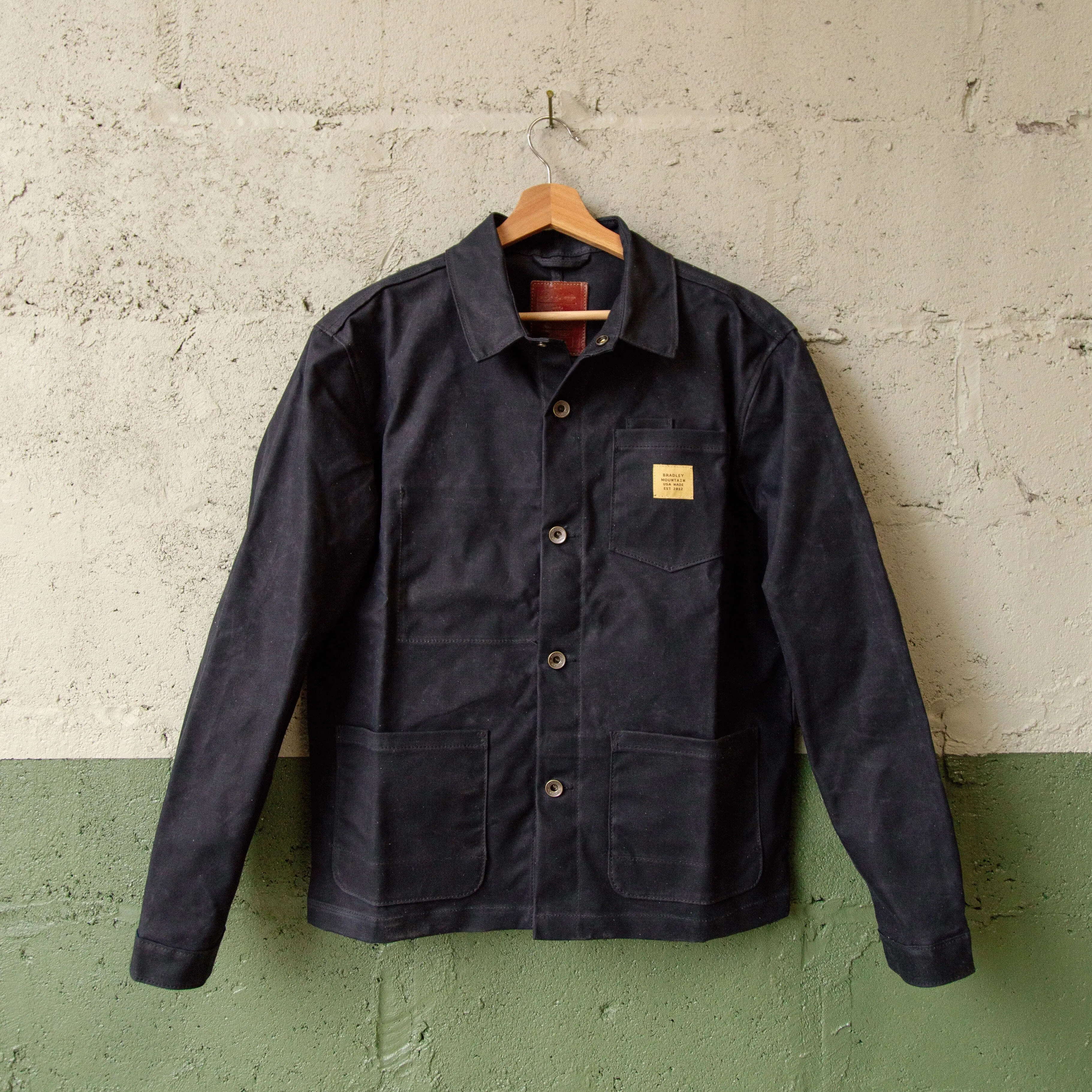 Edison Chore Coat - Black sold by Bradley Mountain