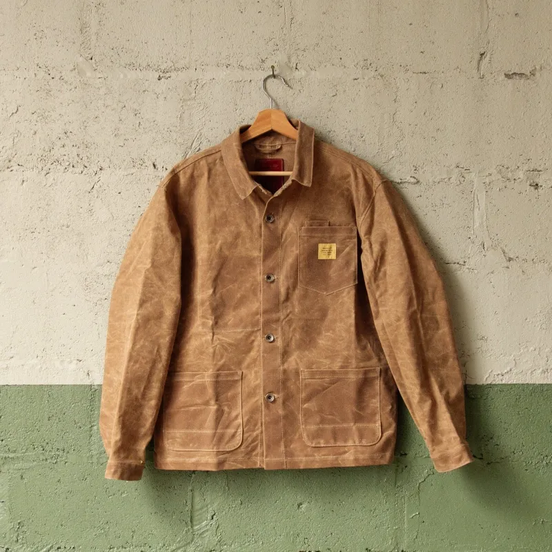 Edison Chore Coat - Brush Brown sold by Bradley Mountain