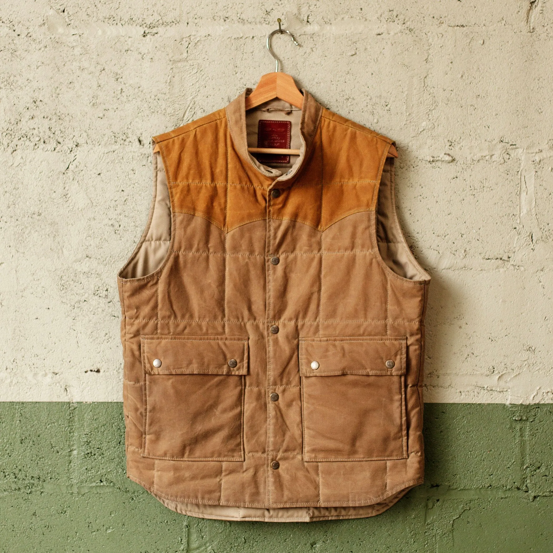 Navigator Vest - Western Tan sold by Bradley Mountain