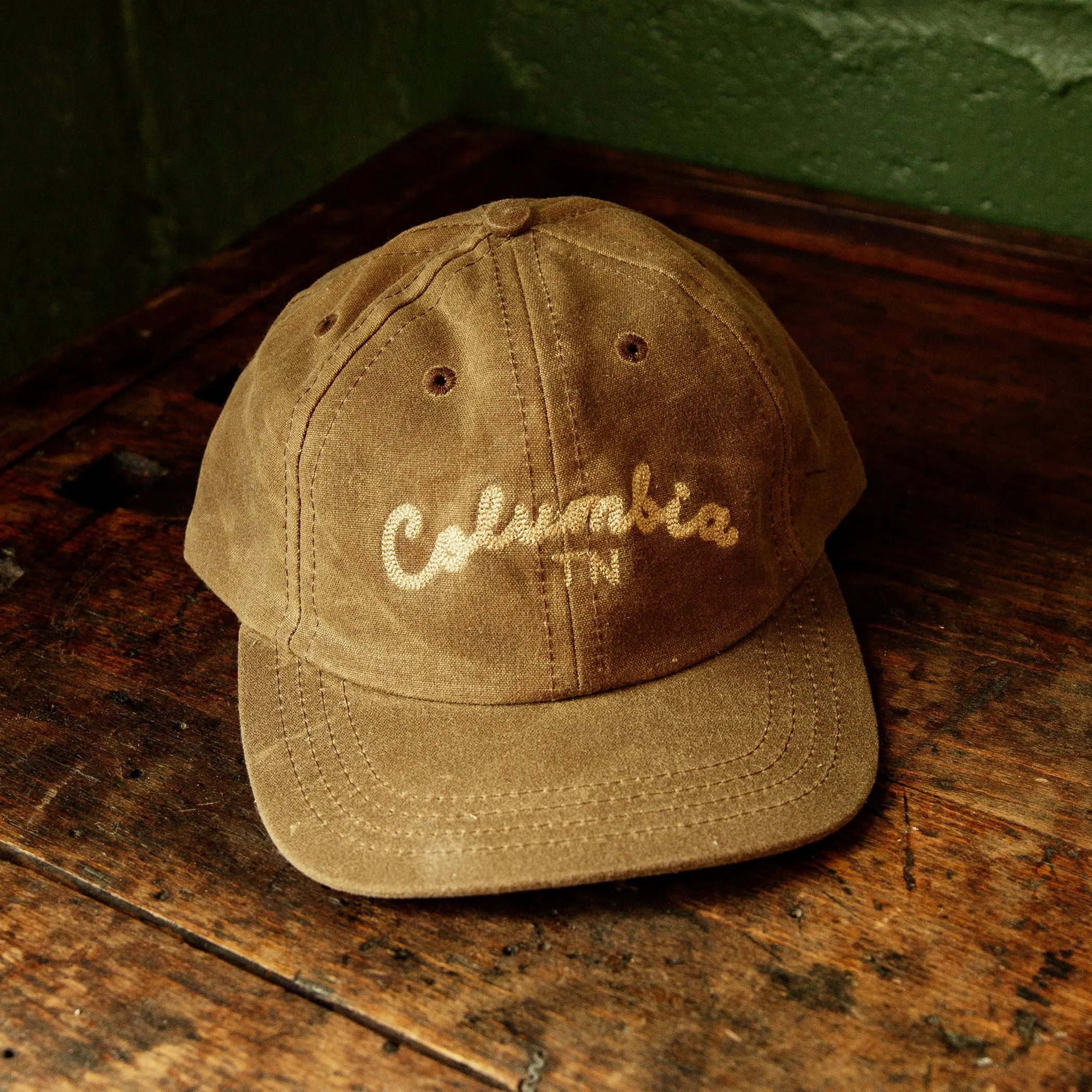 Columbia Baseball Cap - Waxed Brown sold by Bradley Mountain