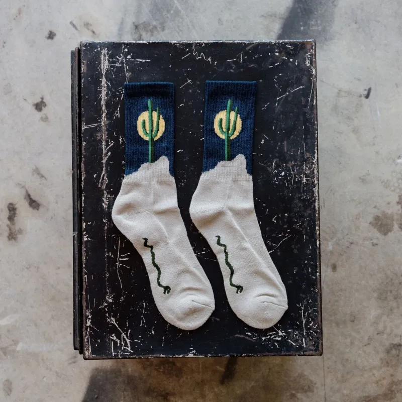 Sunset Cactus Socks sold by Bradley Mountain