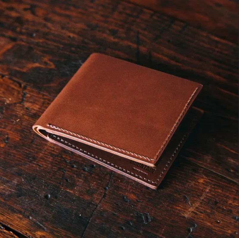 Adventure Billfold Wallet - Brown sold by Bradley Mountain