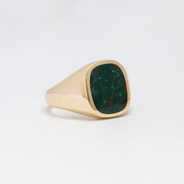 Bloodstone Signet Ring sold by Bradley Mountain