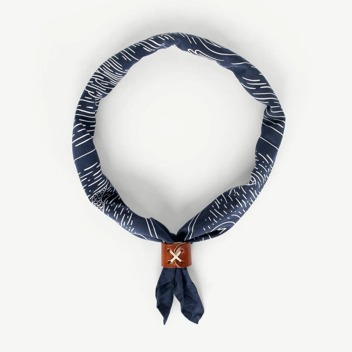 Sea Bandana - Navy sold by Bradley Mountain product image thumbnail 2