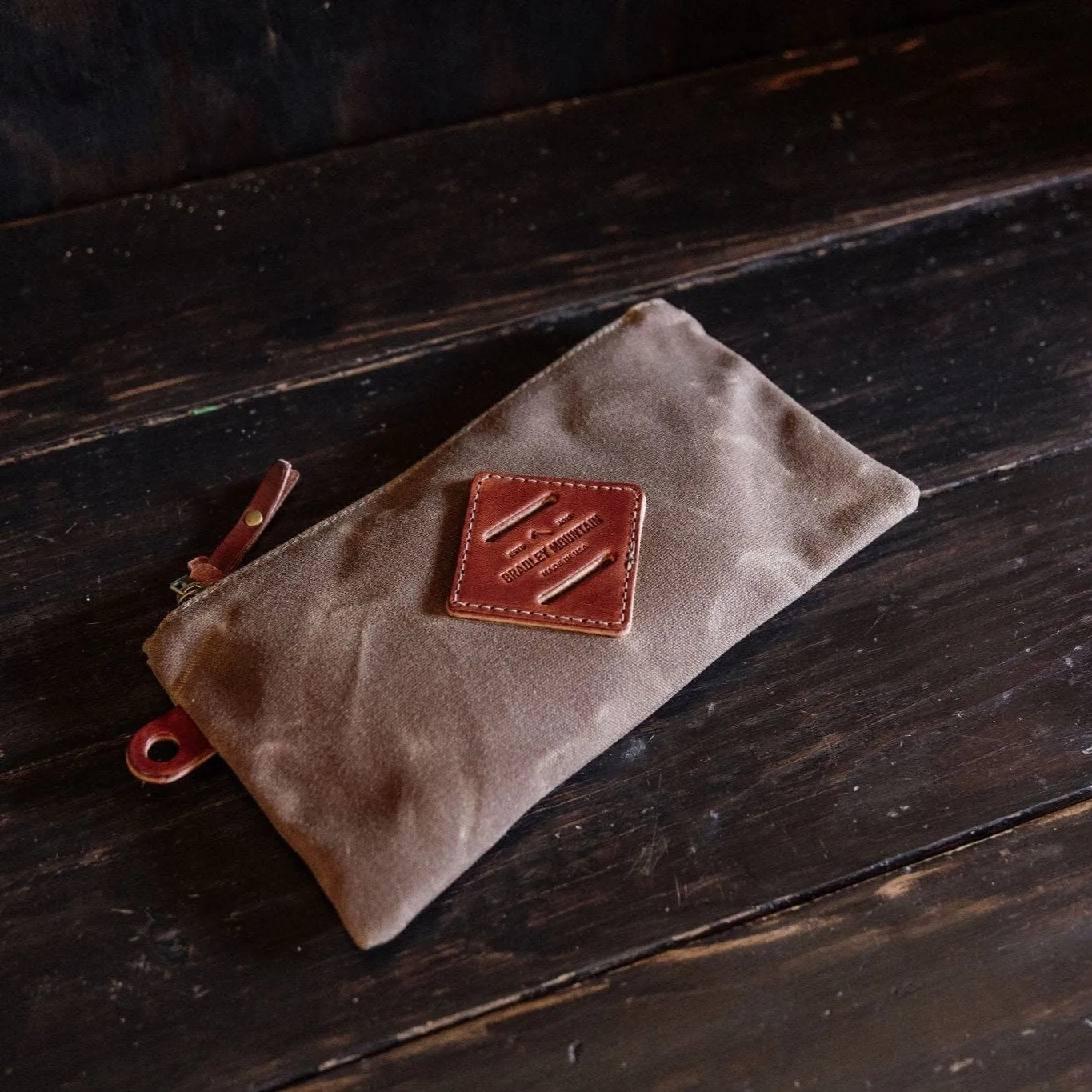 Zip Pouch - Brush Brown sold by Bradley Mountain product image thumbnail 2