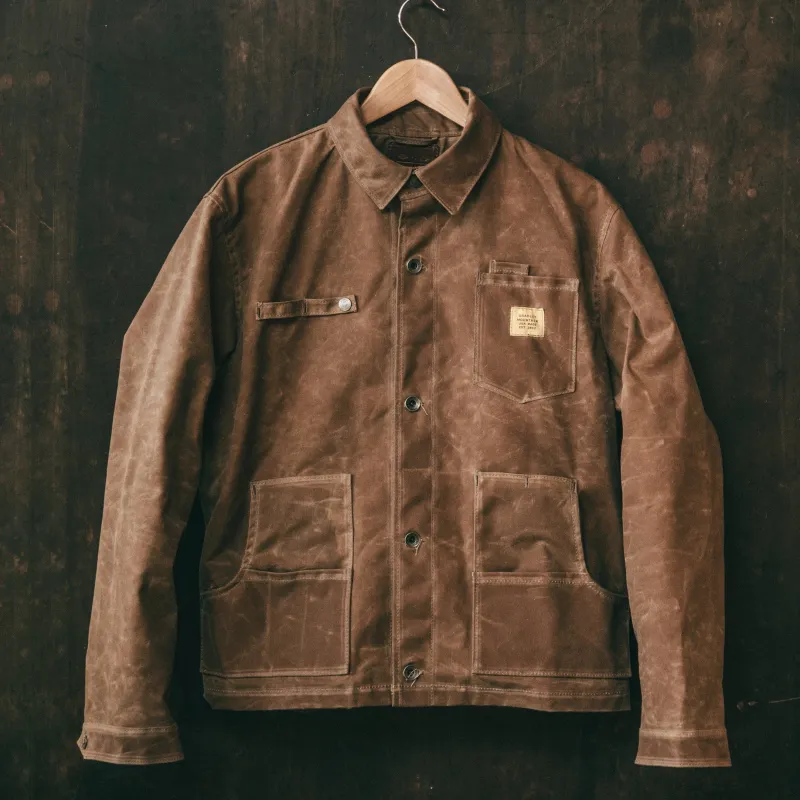 4-Season Cabin Jacket -  Brush Brown sold by Bradley Mountain