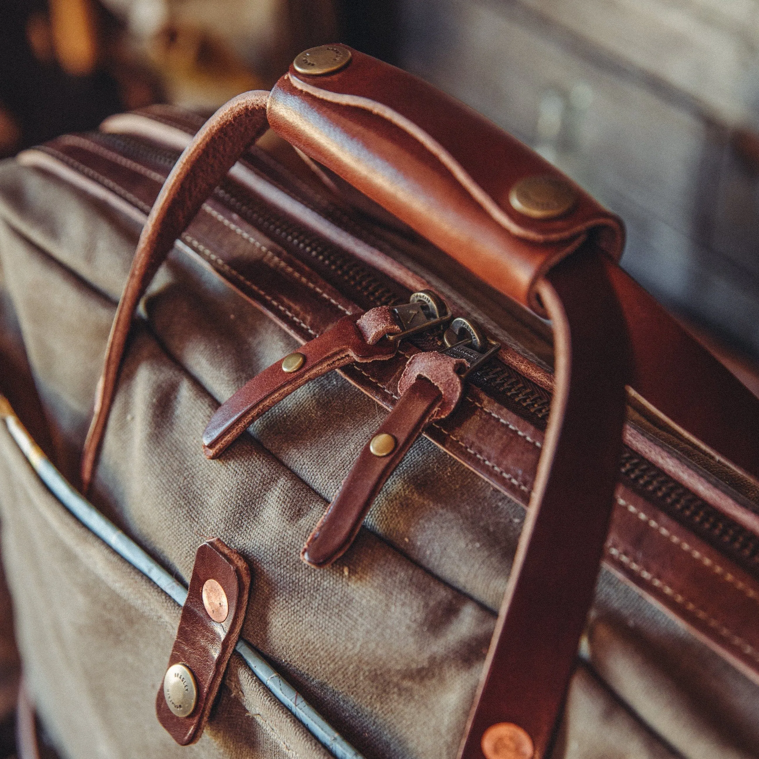 Courier Briefcase - Brush Brown sold by Bradley Mountain product image thumbnail 2