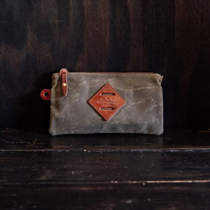 Zip Pouch - Field Tan sold by Bradley Mountain