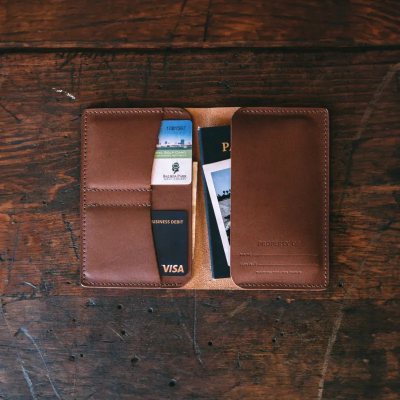 Charter Wallet - Brown sold by Bradley Mountain