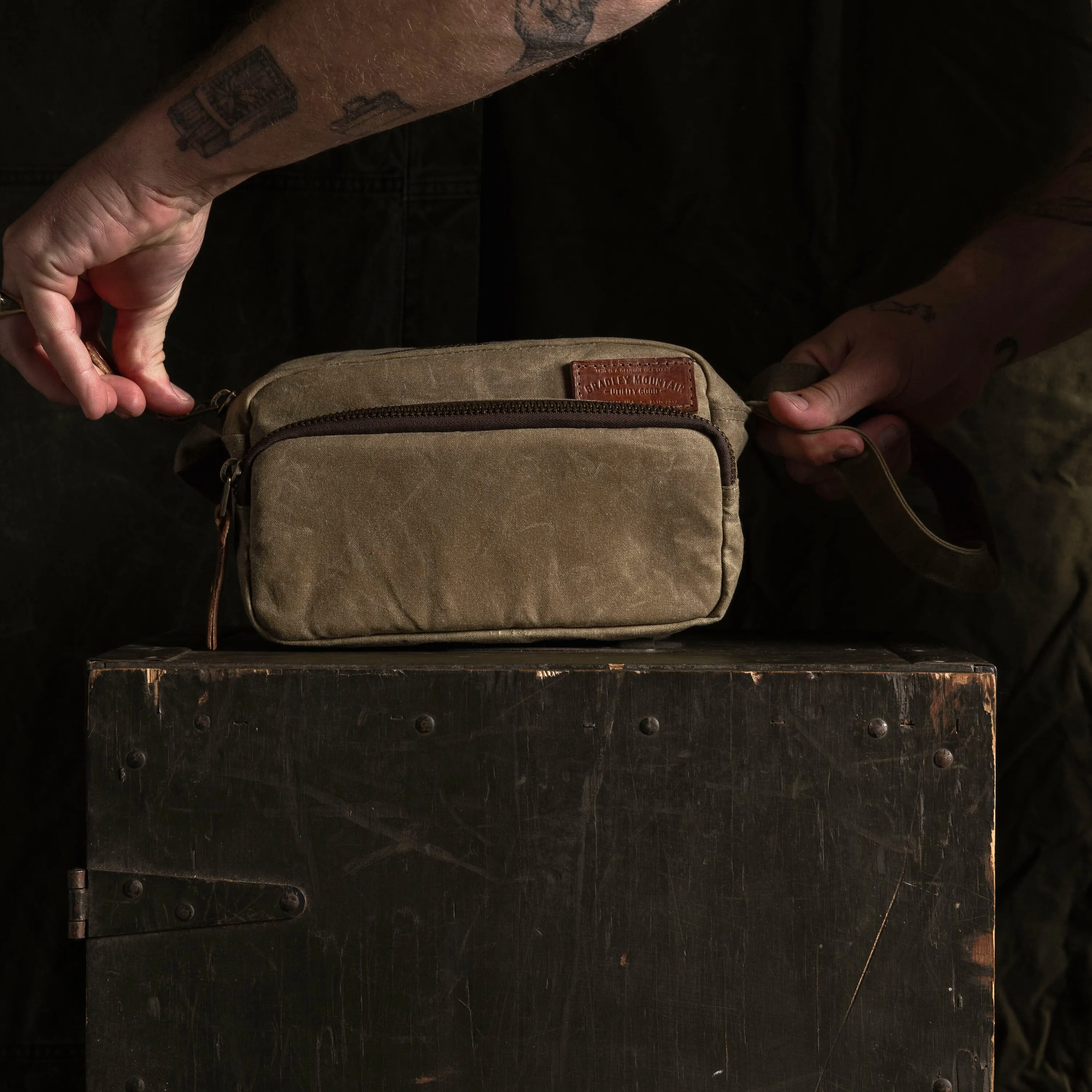 Rangefinder Bag - Field Tan sold by Bradley Mountain product image thumbnail 4