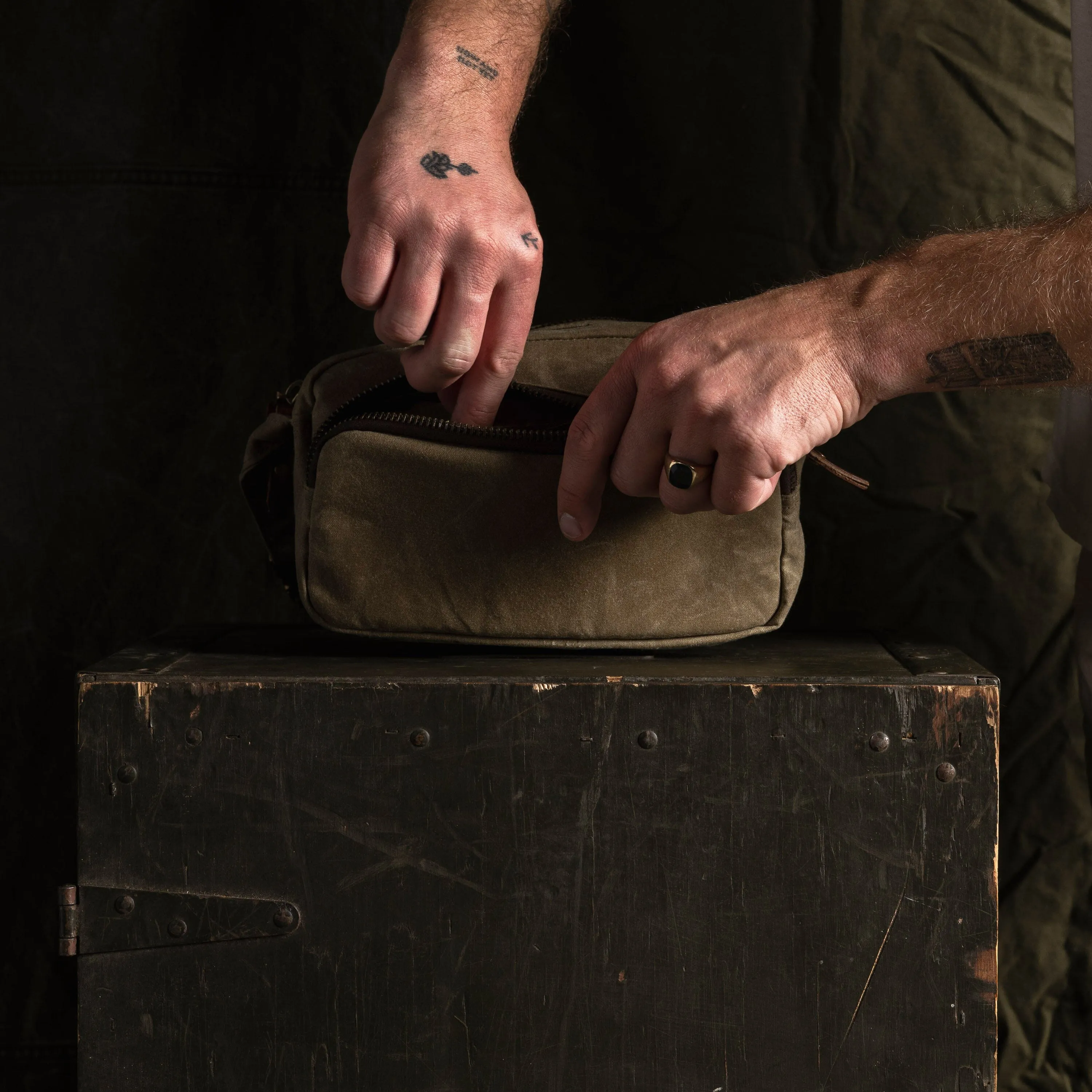 Rangefinder Bag - Field Tan sold by Bradley Mountain product image thumbnail 3