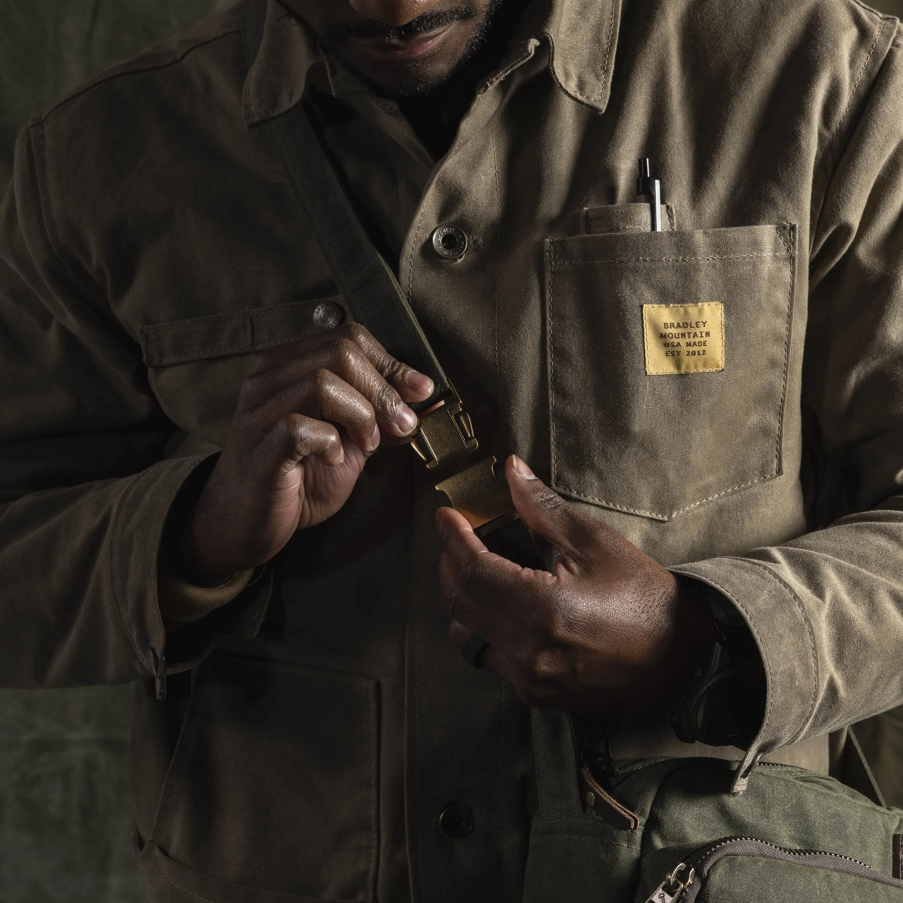 Rangefinder Bag - Forest sold by Bradley Mountain product image thumbnail 3