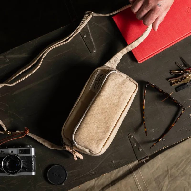 Pointer Crossbody Bag - Oatmeal sold by Bradley Mountain