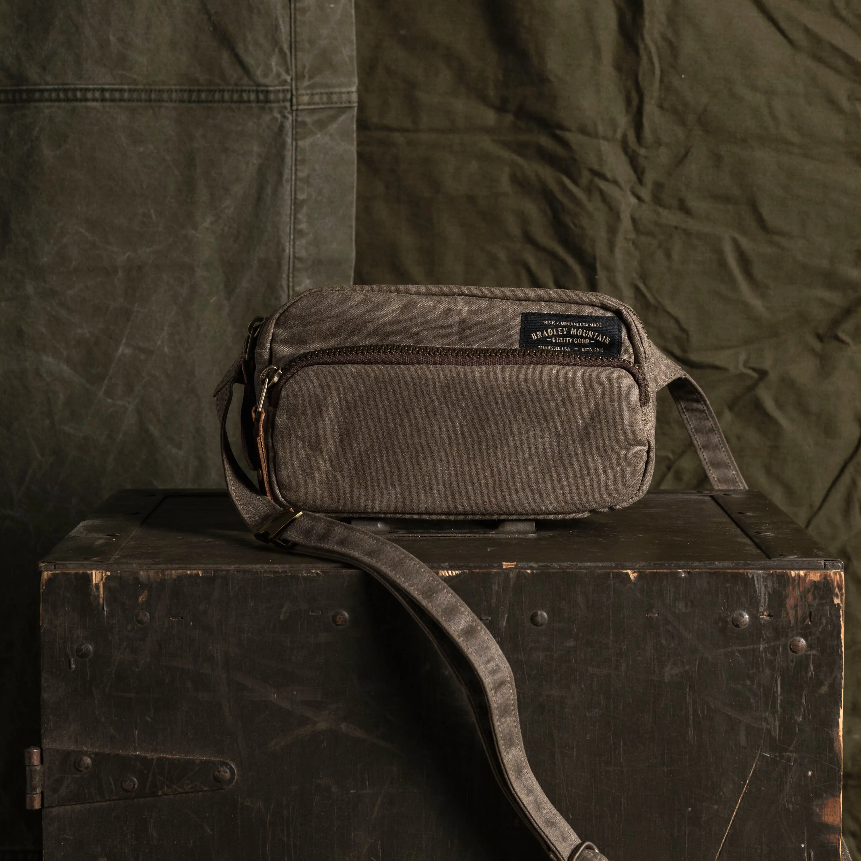 Pointer Crossbody Bag - Oak sold by Bradley Mountain