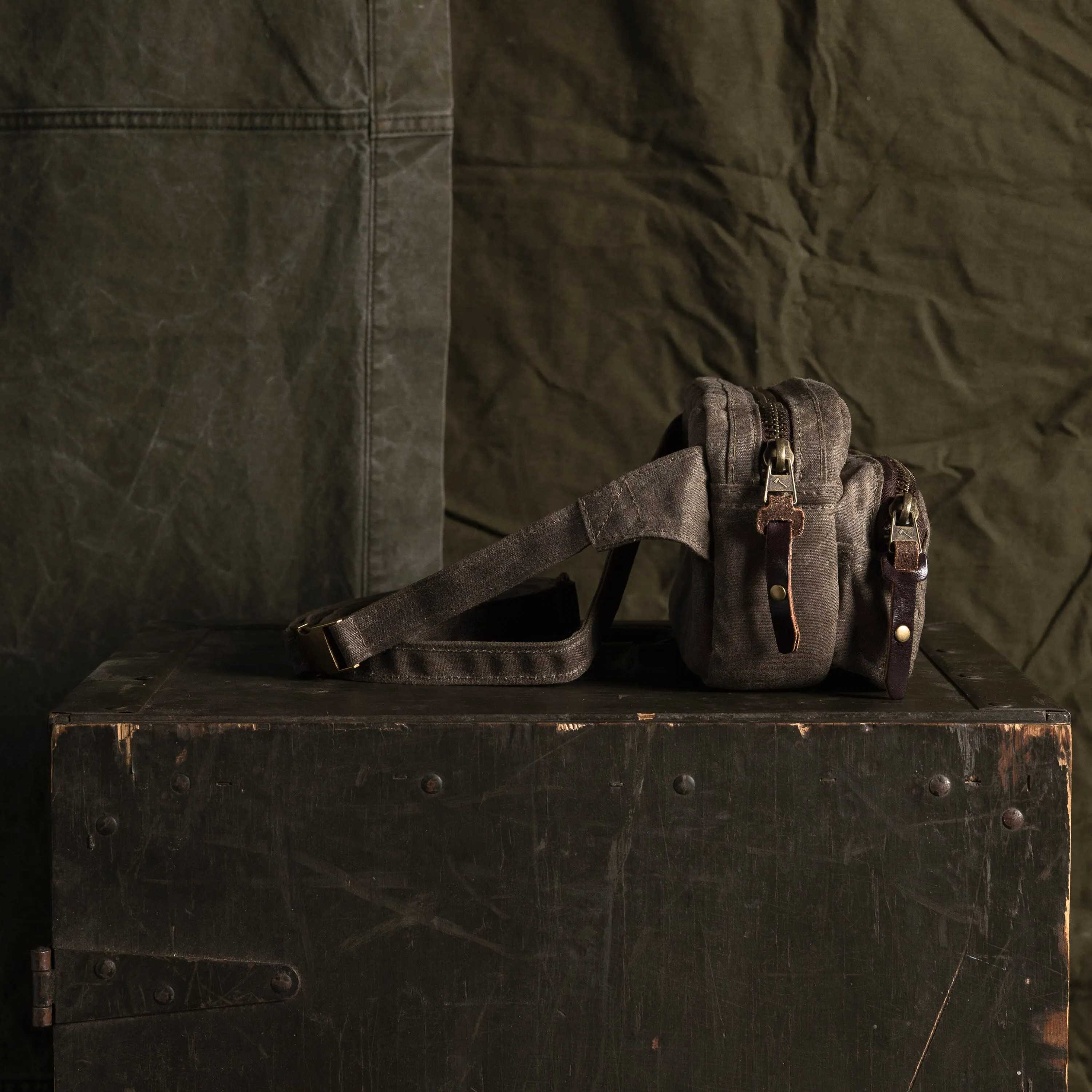 Pointer Crossbody Bag - Oak sold by Bradley Mountain product image thumbnail 5