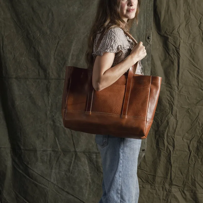 Gaviota Tote - Cognac sold by Bradley Mountain