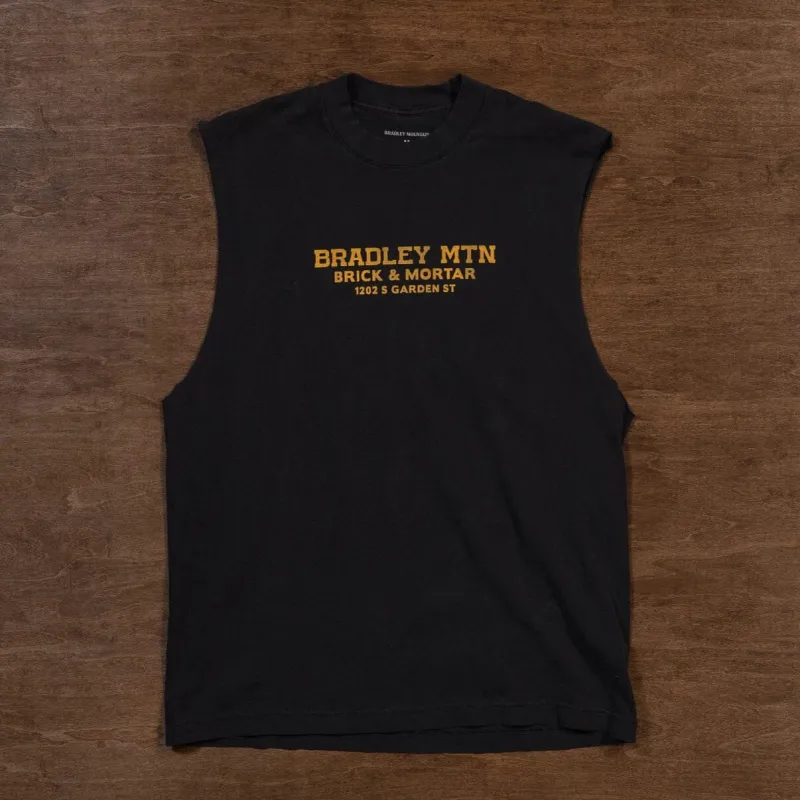 Muscle Tank - Vintage Black sold by Bradley Mountain
