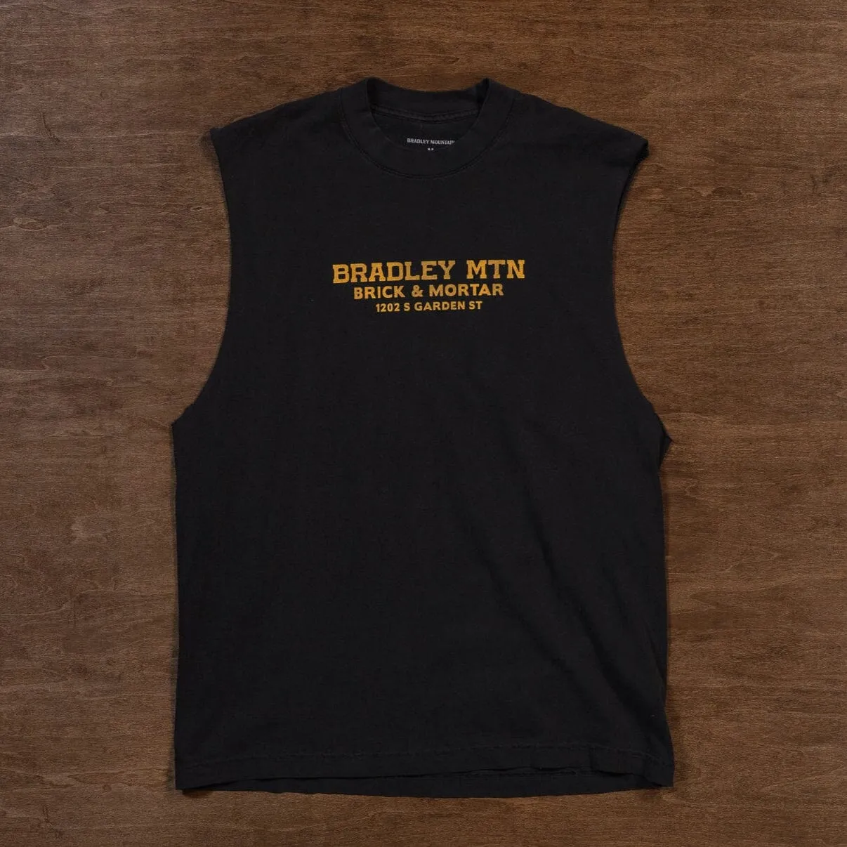 Muscle Tank - Vintage Black sold by Bradley Mountain
