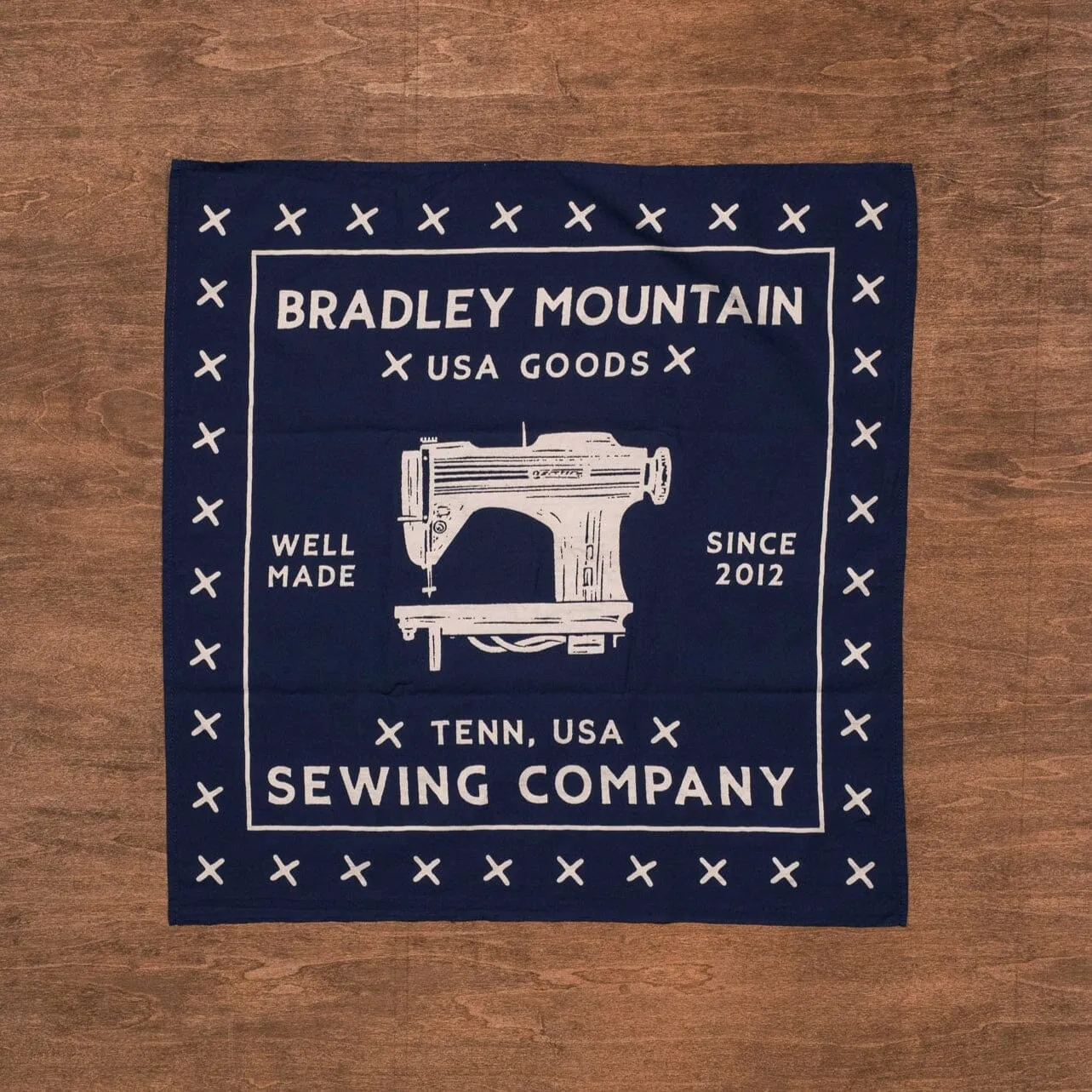 Sewing Company Bandana - Navy sold by Bradley Mountain