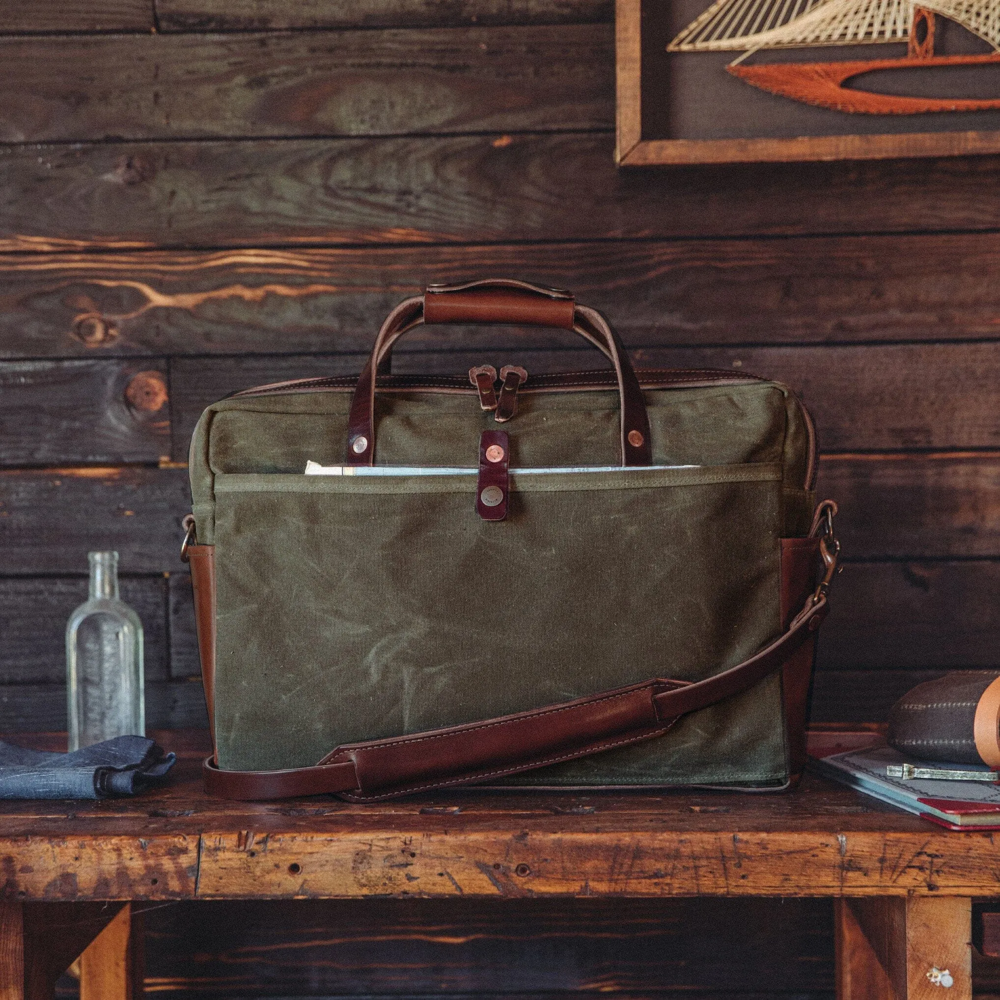 Courier Briefcase -  M.O.D. sold by Bradley Mountain