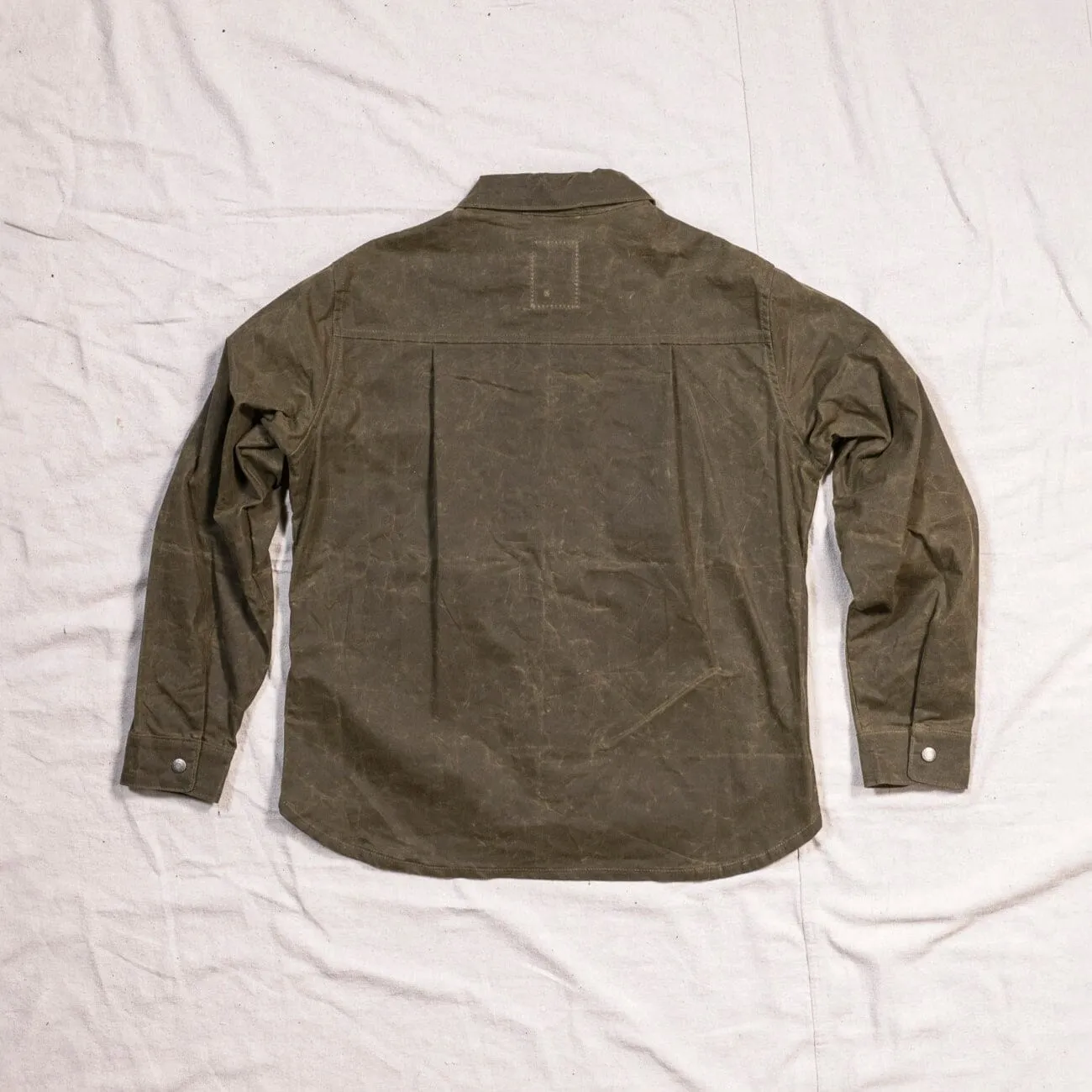 Canvas Workshirt - Military Olive sold by Bradley Mountain product image thumbnail 3