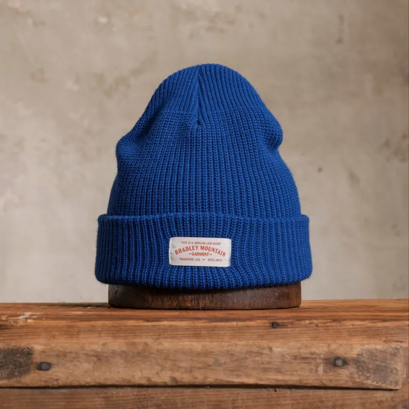 Acrylic Watch Cap - Primary Blue sold by Bradley Mountain