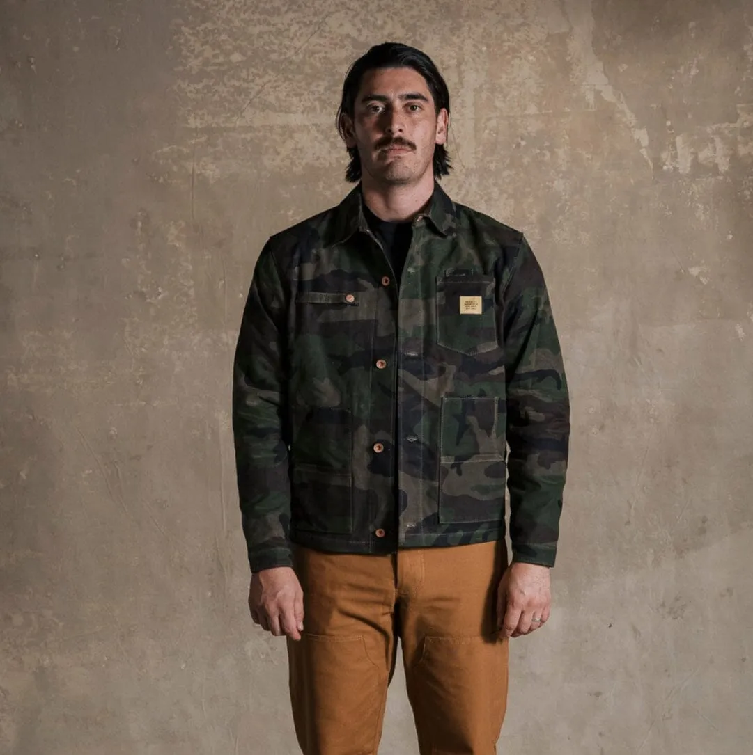 4-Season Cabin Jacket - Waxed Camo sold by Bradley Mountain product image thumbnail 3