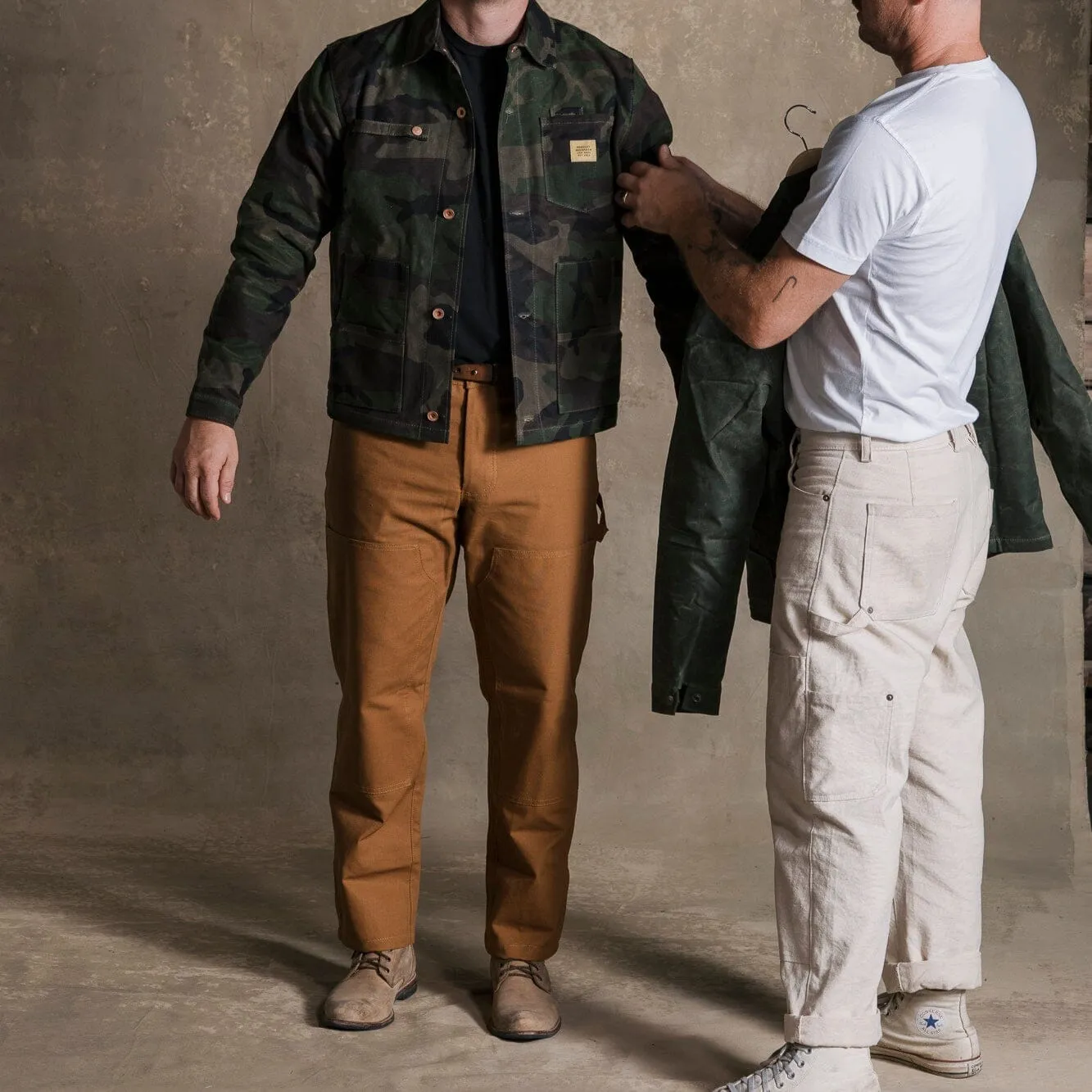 4-Season Cabin Jacket - Waxed Camo sold by Bradley Mountain product image thumbnail 4