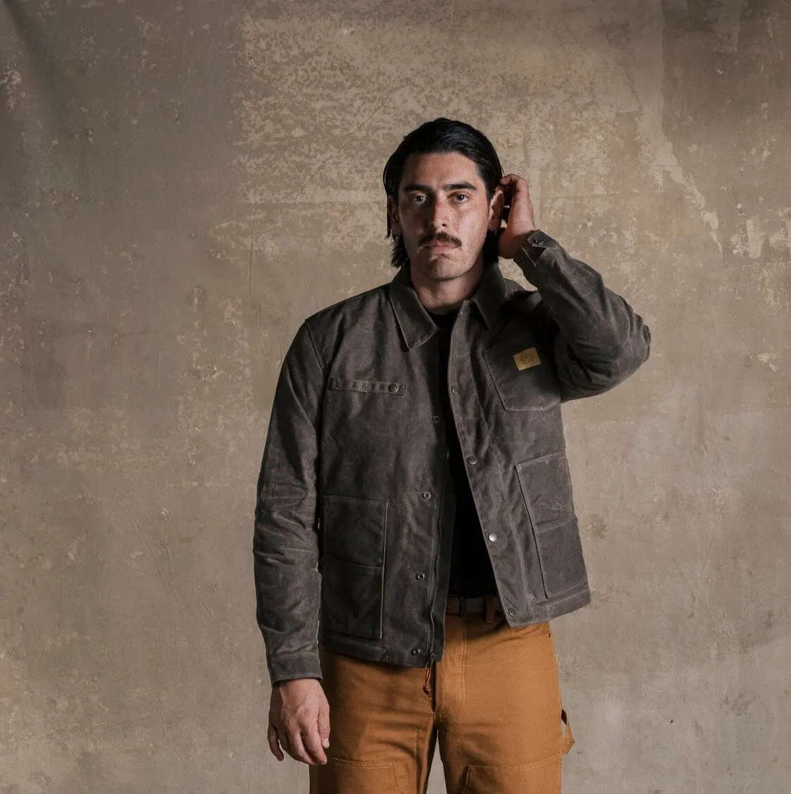 Cabin Jacket w/ Zipper - Oak sold by Bradley Mountain product image thumbnail 2