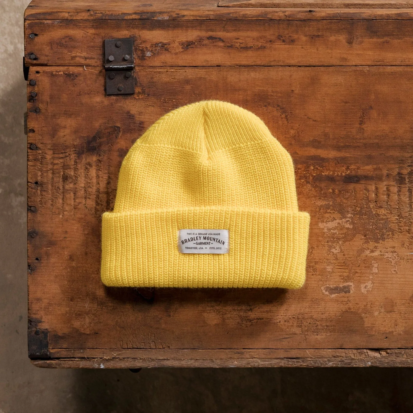 Acrylic Watch Cap - Liferaft Yellow sold by Bradley Mountain